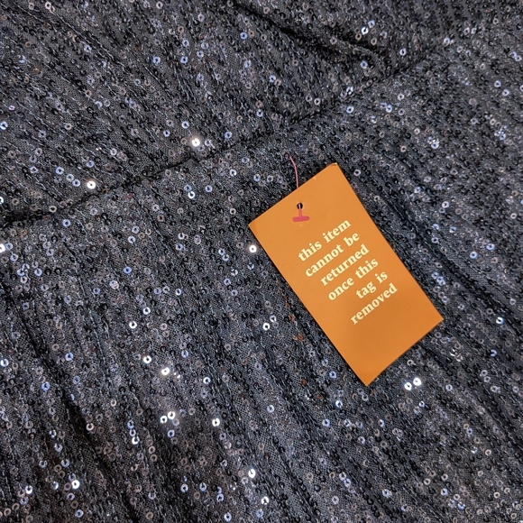 Ivy City navy sequin dress - Picture 3 of 7